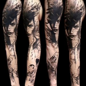 Imagenes de Tatuajes de Manga Completa