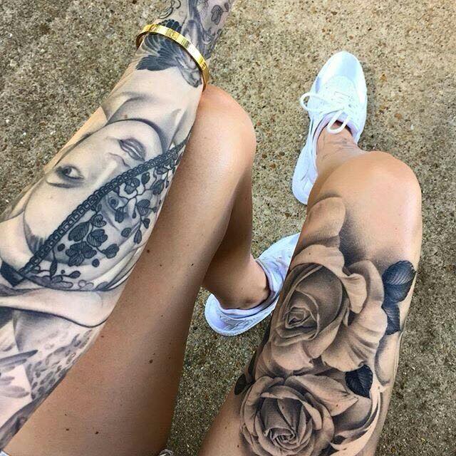 Imagenes de tatuajes de flores o rosas 126 Tatuajes de Flores o Rosas