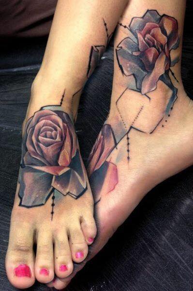 Imagenes de tatuajes de flores o rosas 146 Tatuajes de Flores o Rosas