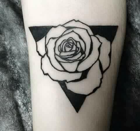 Imagenes de tatuajes de flores o rosas 40 Tatuajes de Flores o Rosas