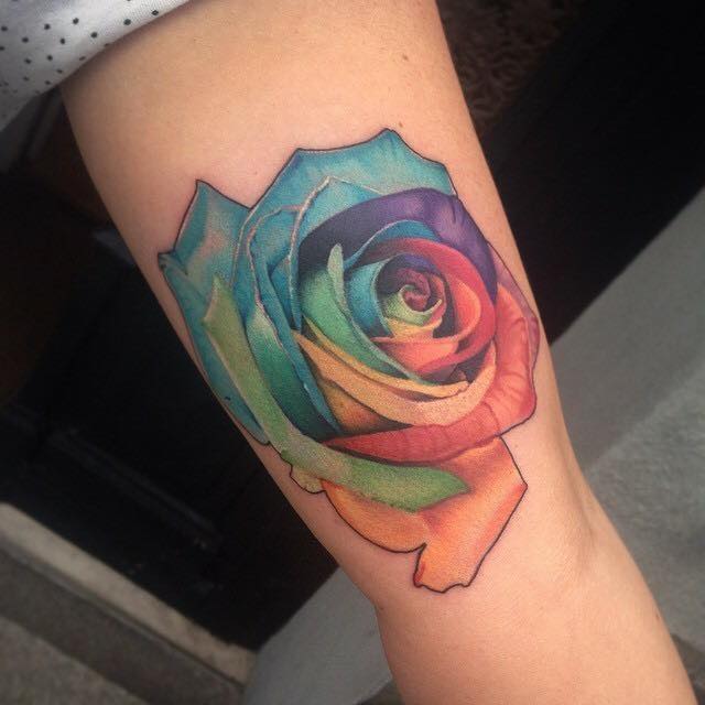 Imagenes de tatuajes de flores o rosas 54 Tatuajes de Flores o Rosas