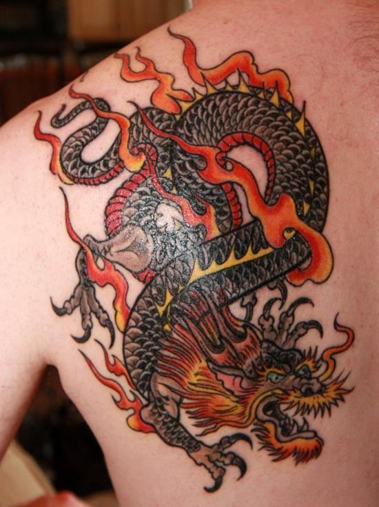 Los mejores Diseños de Tatuajes de Dragones