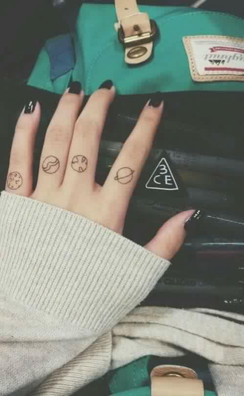 Imagenes de Tatuajes en los Dedos