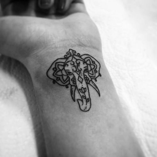 imagenes de tatuajes de elefantes Tatuajes de Elefantes