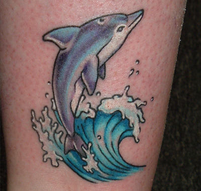 tattoo de delfin Imagenes de Tatuajes de Delfines
