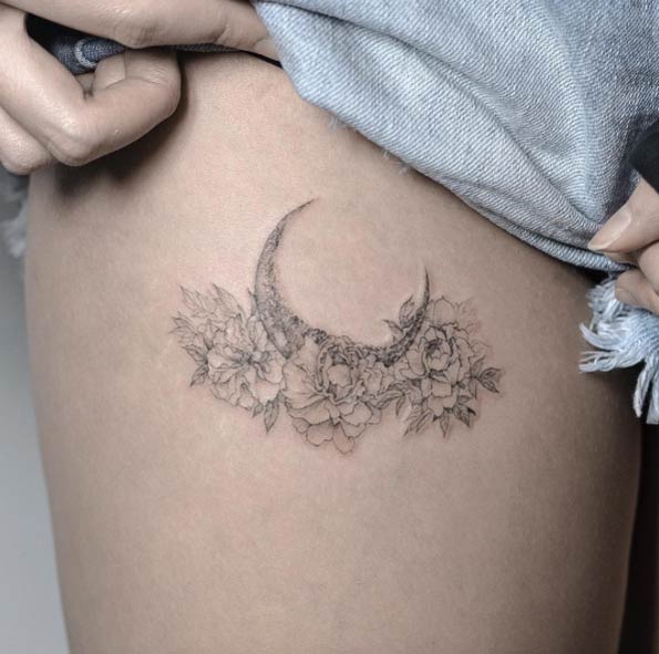 Los Mejores Diseños de Tatuajes de Mujer en la Pierna 