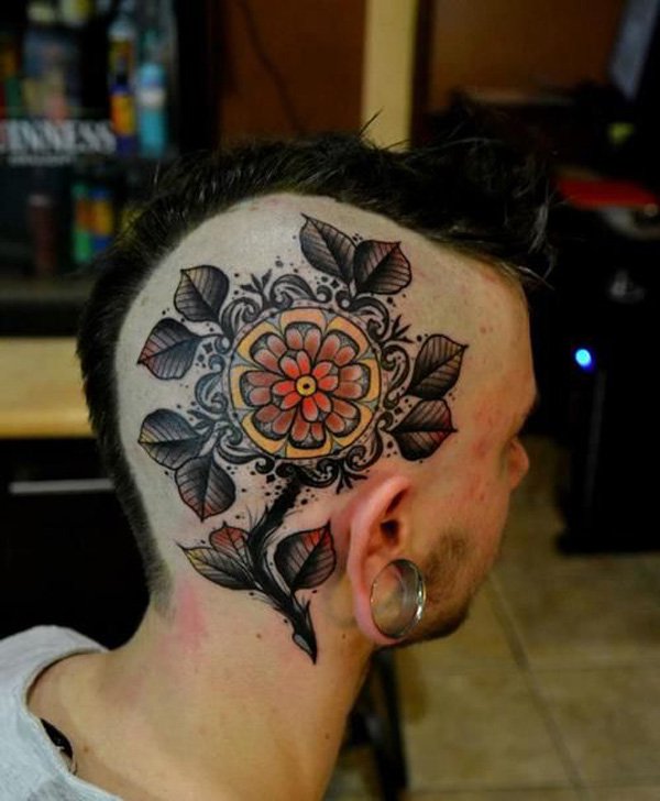 tattoo en la cabeza Tatuajes en la Cabeza