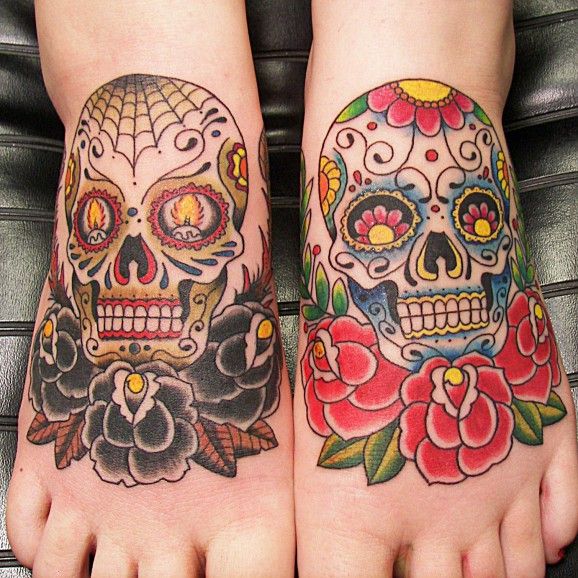 Increibles Tatuajes en los Pies para Mujeres y Hombres
