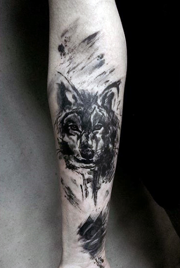 tatuaje de lobo en el brazo 45 Diseños Increíbles de Tatuajes de Lobos