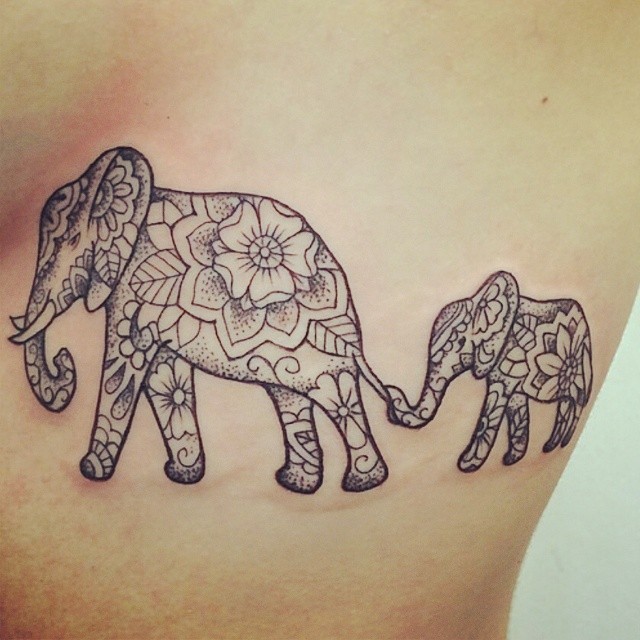 tatuajes de elefantes Tatuajes de Elefantes