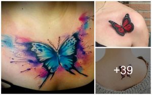 Lee más sobre el artículo Imagenes de Tatuajes de Mariposas