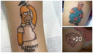 Lee más sobre el artículo Los 30 Mejores Tatuajes de Los Simpson