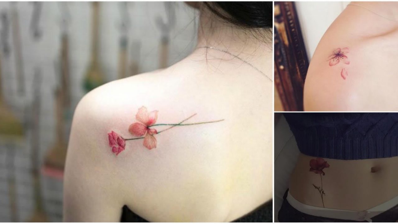 20 Pequeños y Adorables Tatuajes de Flores para Mujeres – Tatuajes Para  Mujeres y Hombres