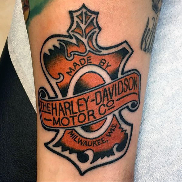Mas de 80 Tatuajes Harley Davidson para Motociclistas