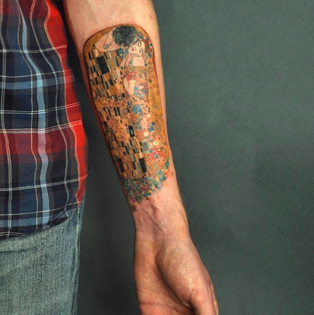 19 Tatuajes Inspirados en Obras de Arte