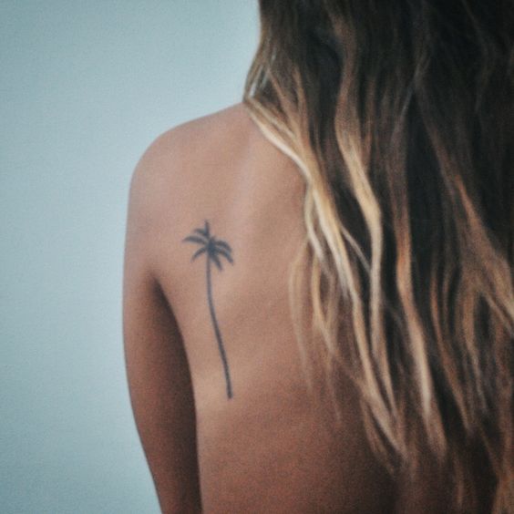 Interesantes Tatuajes de Palmeras y su Significado