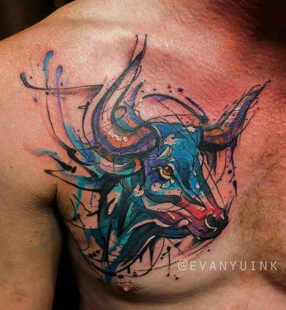 Los Tatuajes de Toros mas Impresionantes y sus Significados