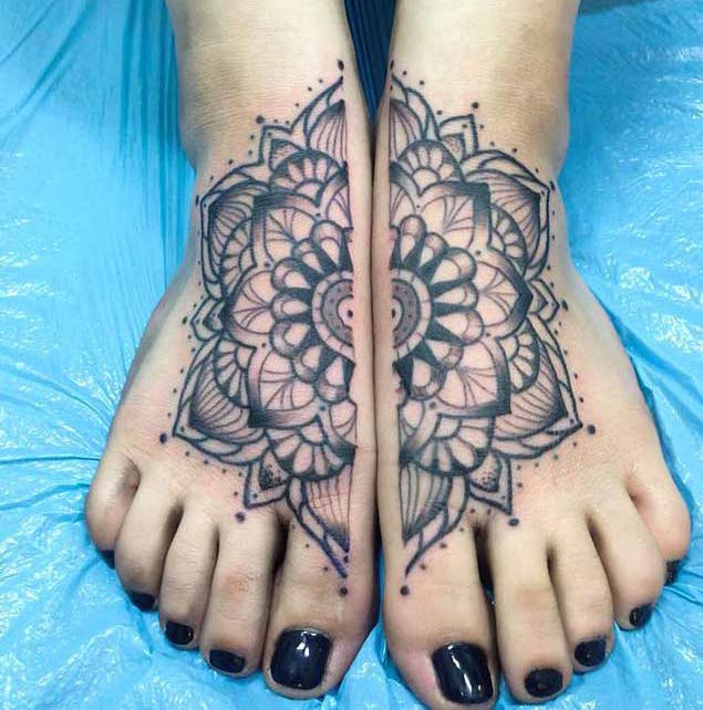 Increíbles Tatuajes Con Una Simetría Perfecta