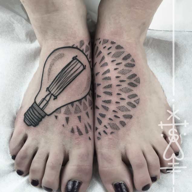 Increíbles Tatuajes Con Una Simetría Perfecta