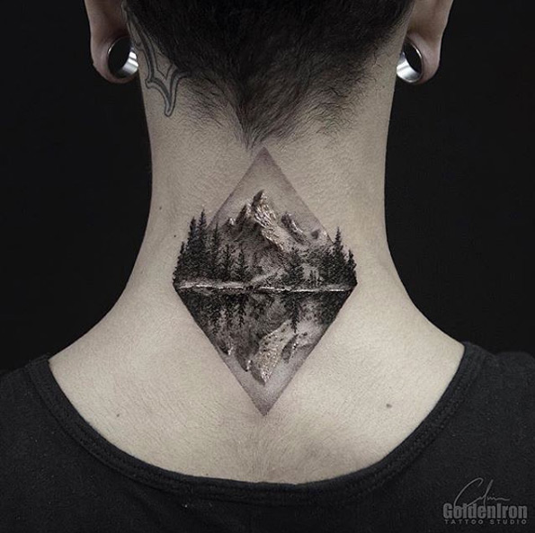 Sorprendentes Tatuajes de Montañas