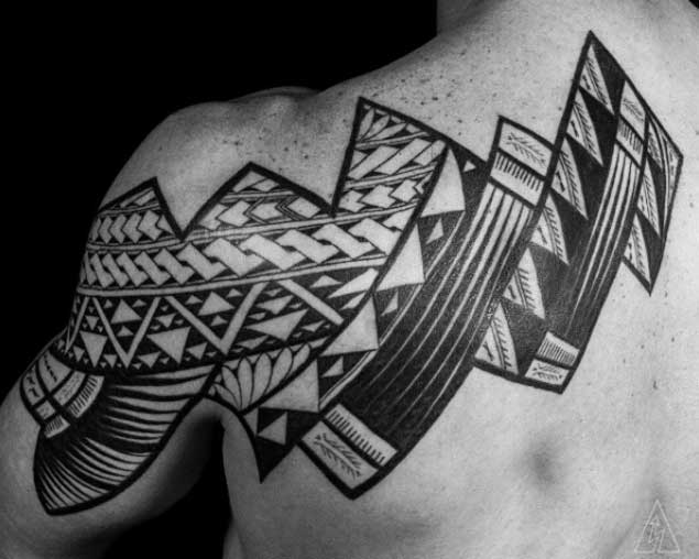 Increibles Tatuajes Tribales del Artista Kenny Brown